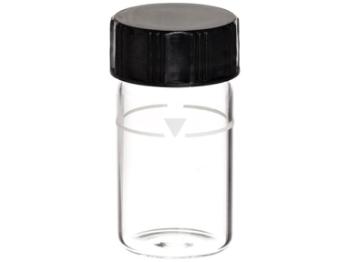 25 mm hætteglas, pk. af 3